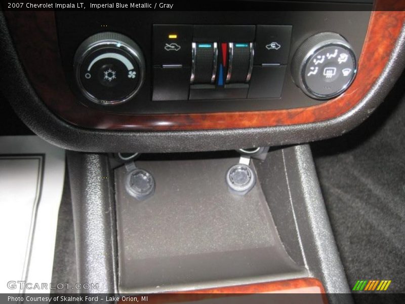 Imperial Blue Metallic / Gray 2007 Chevrolet Impala LT