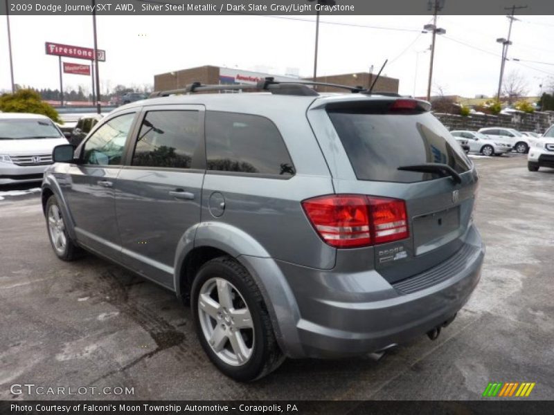 Silver Steel Metallic / Dark Slate Gray/Light Graystone 2009 Dodge Journey SXT AWD