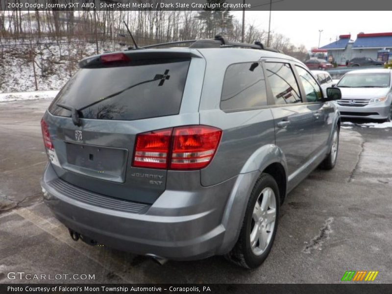 Silver Steel Metallic / Dark Slate Gray/Light Graystone 2009 Dodge Journey SXT AWD
