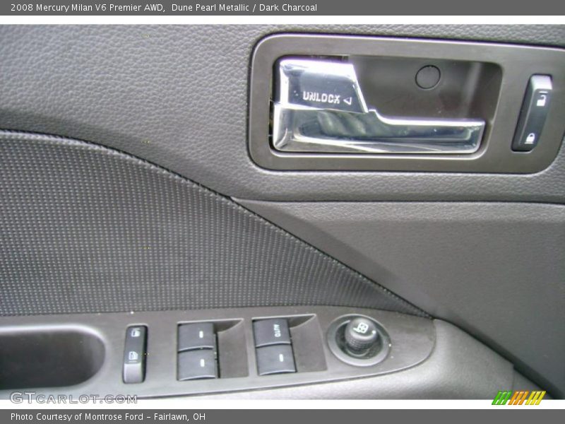 Controls of 2008 Milan V6 Premier AWD