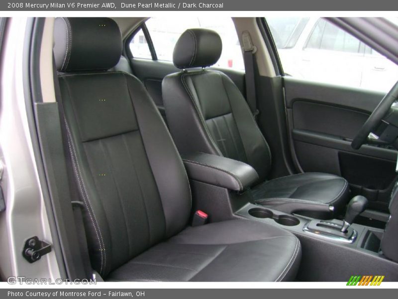 2008 Milan V6 Premier AWD Dark Charcoal Interior