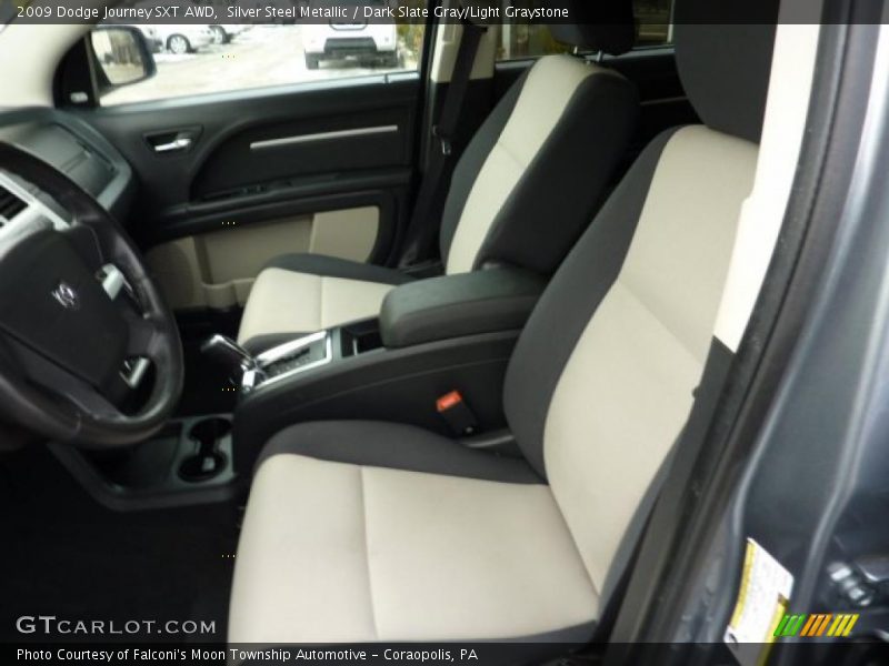 Silver Steel Metallic / Dark Slate Gray/Light Graystone 2009 Dodge Journey SXT AWD