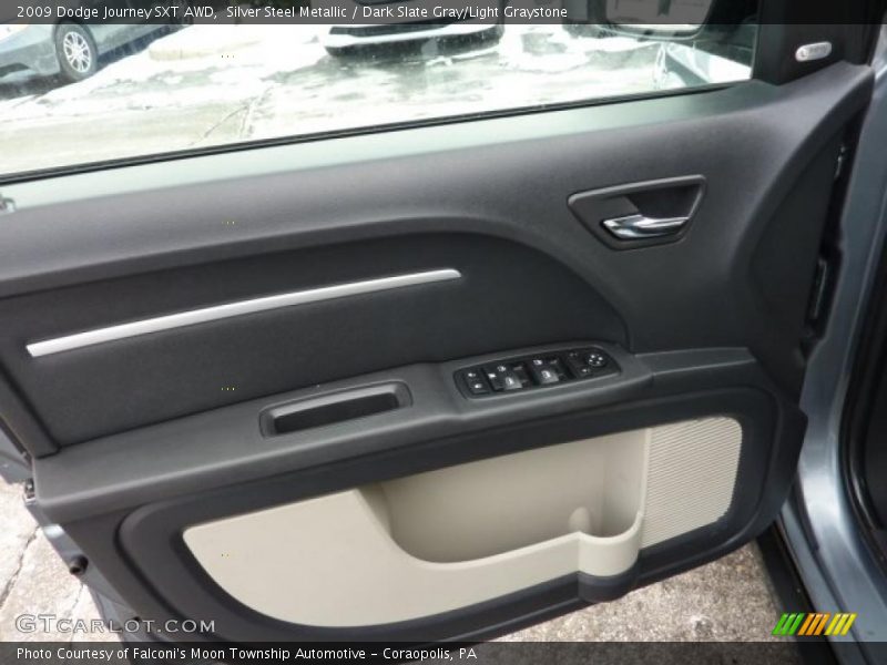 Silver Steel Metallic / Dark Slate Gray/Light Graystone 2009 Dodge Journey SXT AWD