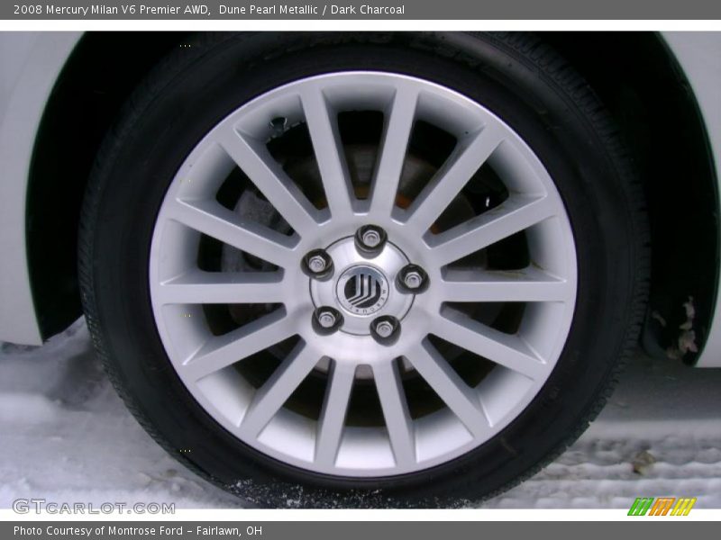  2008 Milan V6 Premier AWD Wheel