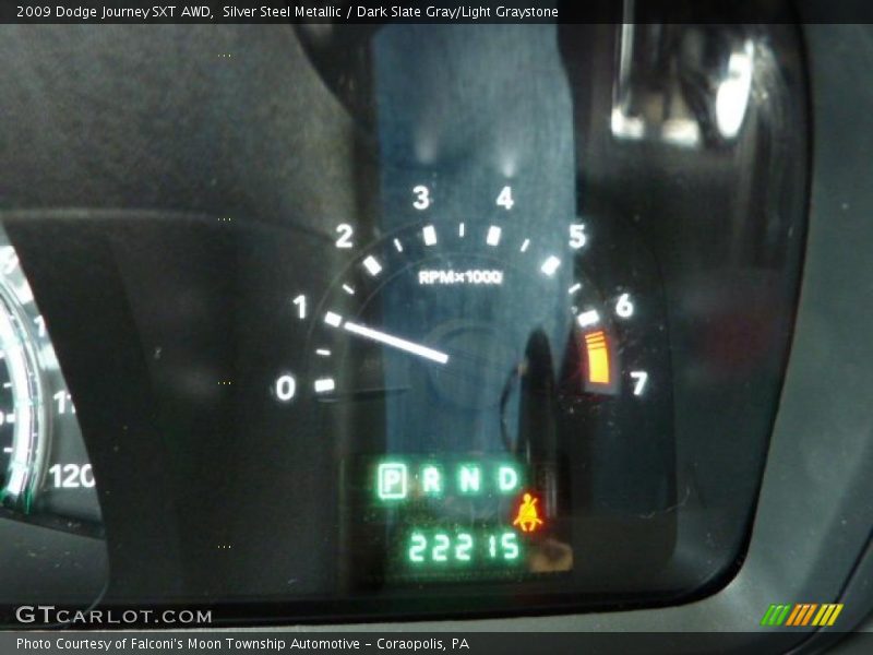 Silver Steel Metallic / Dark Slate Gray/Light Graystone 2009 Dodge Journey SXT AWD