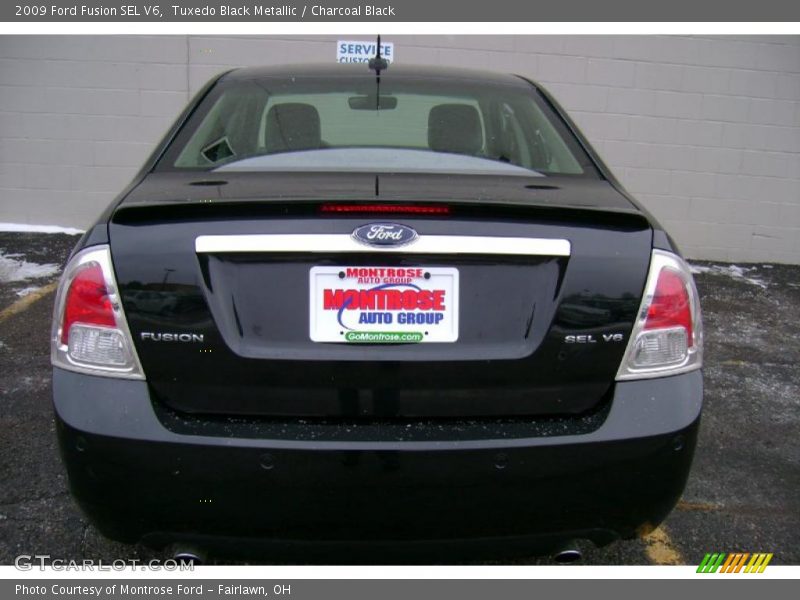 Tuxedo Black Metallic / Charcoal Black 2009 Ford Fusion SEL V6