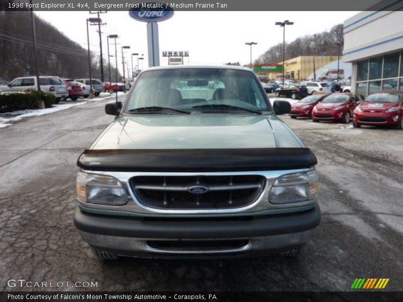 Evergreen Frost Metallic / Medium Prairie Tan 1998 Ford Explorer XL 4x4