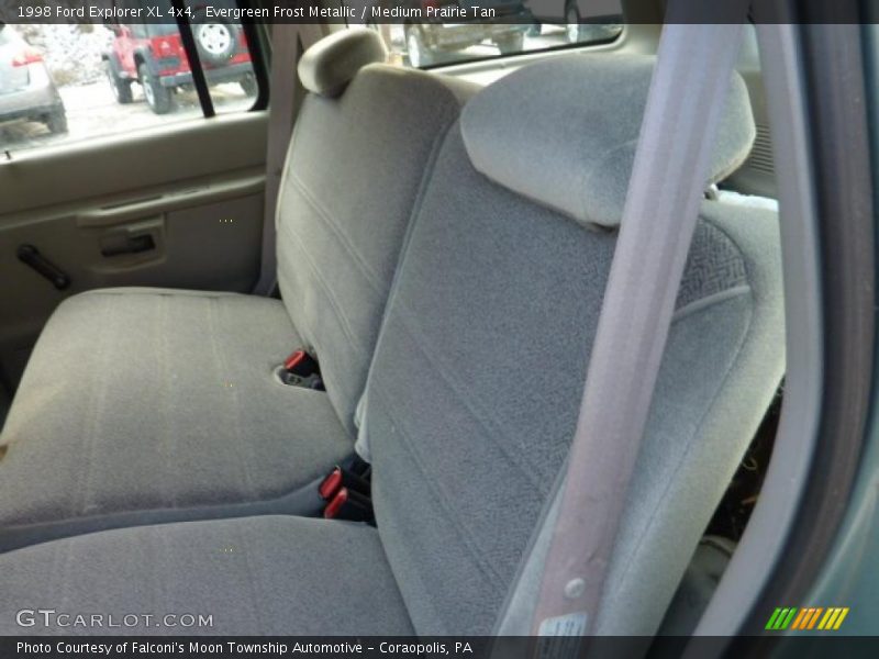 Evergreen Frost Metallic / Medium Prairie Tan 1998 Ford Explorer XL 4x4