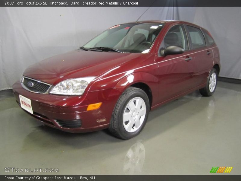 Dark Toreador Red Metallic / Charcoal 2007 Ford Focus ZX5 SE Hatchback