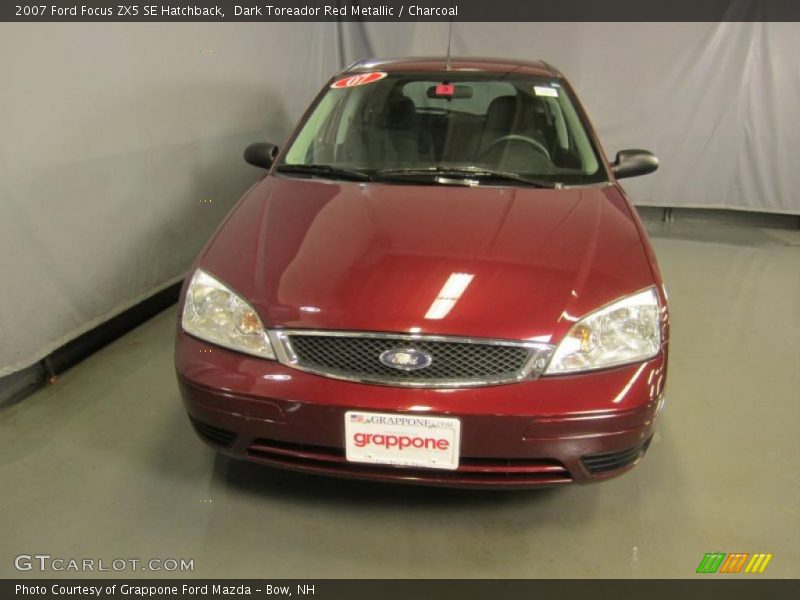 Dark Toreador Red Metallic / Charcoal 2007 Ford Focus ZX5 SE Hatchback