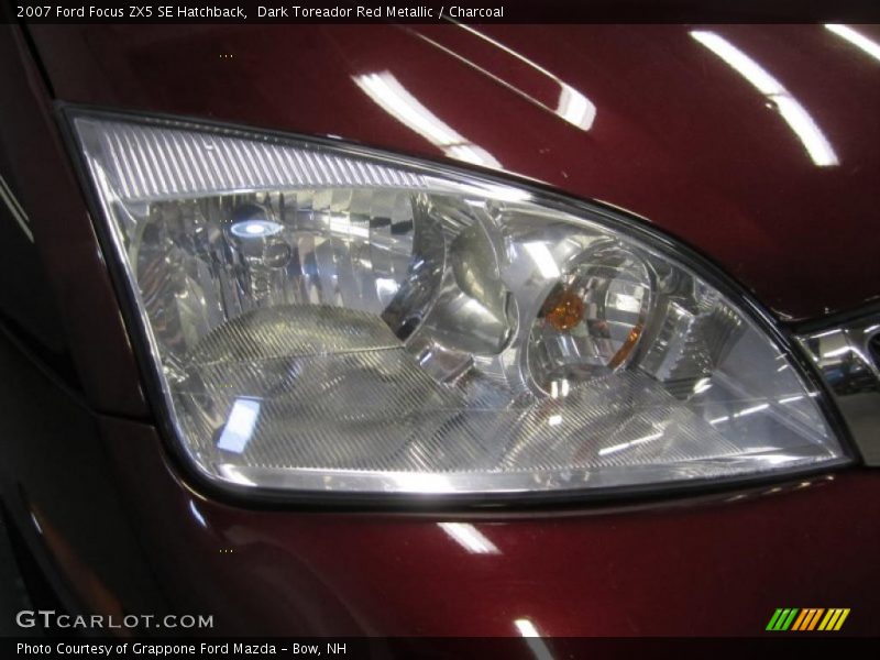 Dark Toreador Red Metallic / Charcoal 2007 Ford Focus ZX5 SE Hatchback