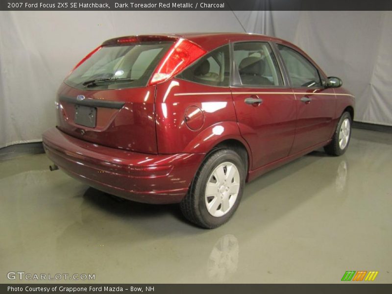 Dark Toreador Red Metallic / Charcoal 2007 Ford Focus ZX5 SE Hatchback