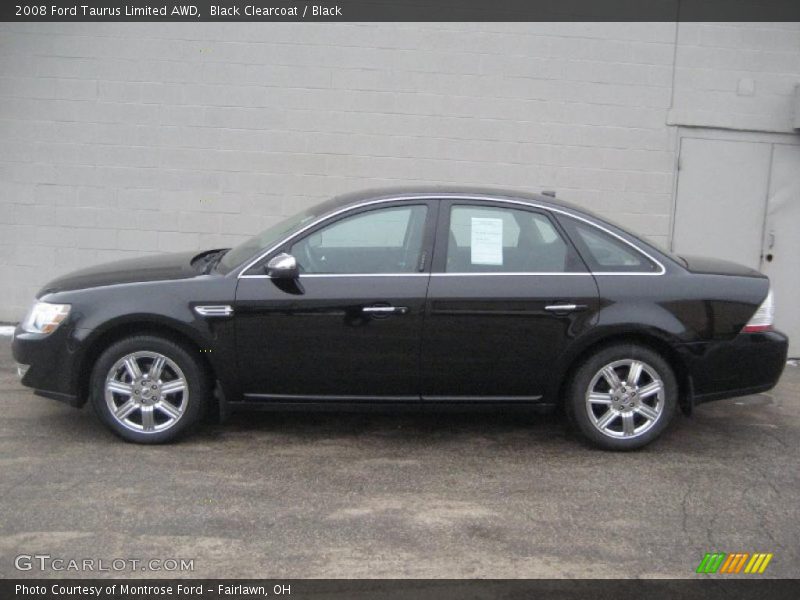  2008 Taurus Limited AWD Black Clearcoat