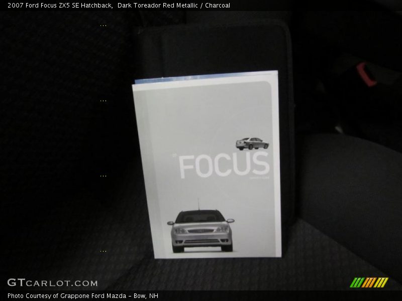 Dark Toreador Red Metallic / Charcoal 2007 Ford Focus ZX5 SE Hatchback