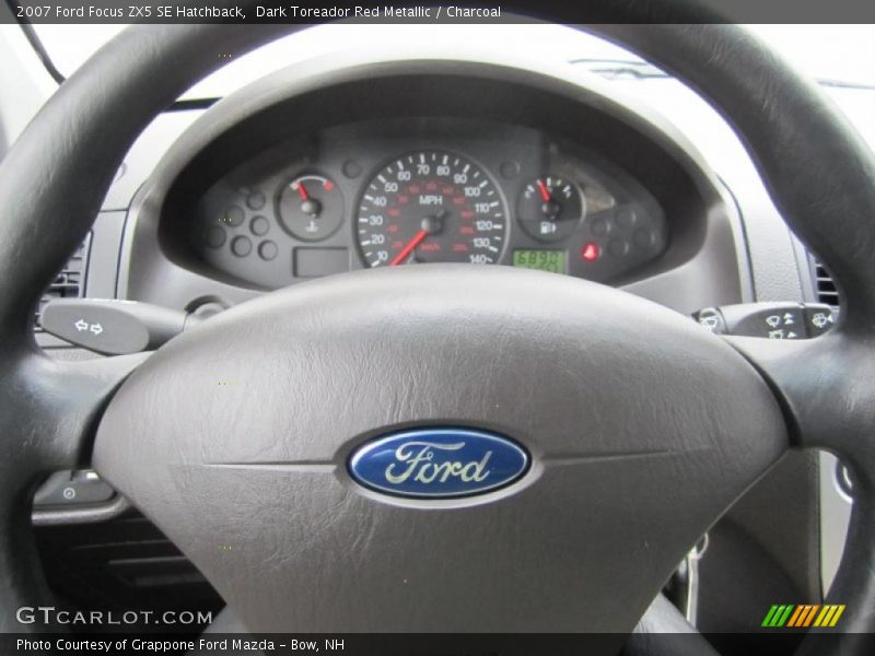 Dark Toreador Red Metallic / Charcoal 2007 Ford Focus ZX5 SE Hatchback