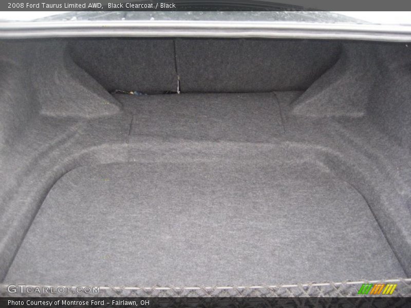 Black Clearcoat / Black 2008 Ford Taurus Limited AWD