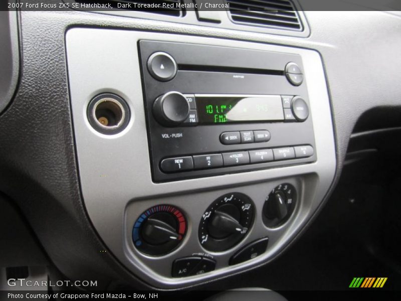 Dark Toreador Red Metallic / Charcoal 2007 Ford Focus ZX5 SE Hatchback