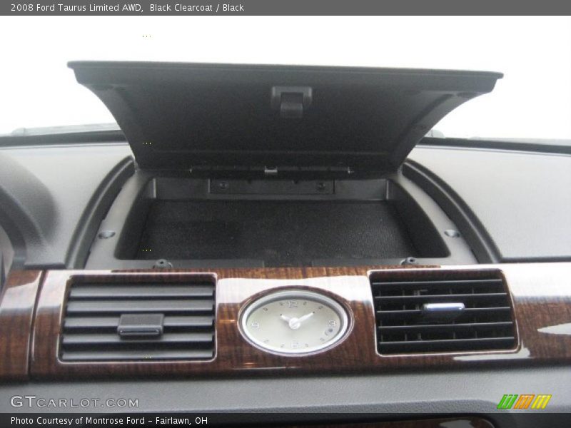 Black Clearcoat / Black 2008 Ford Taurus Limited AWD