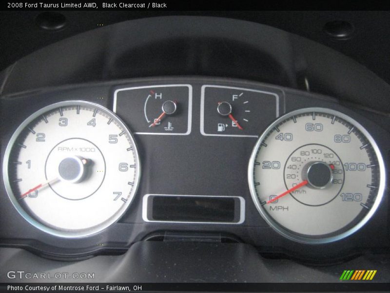  2008 Taurus Limited AWD Limited AWD Gauges