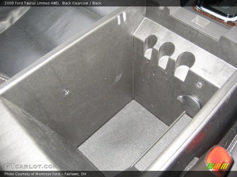 Black Clearcoat / Black 2008 Ford Taurus Limited AWD