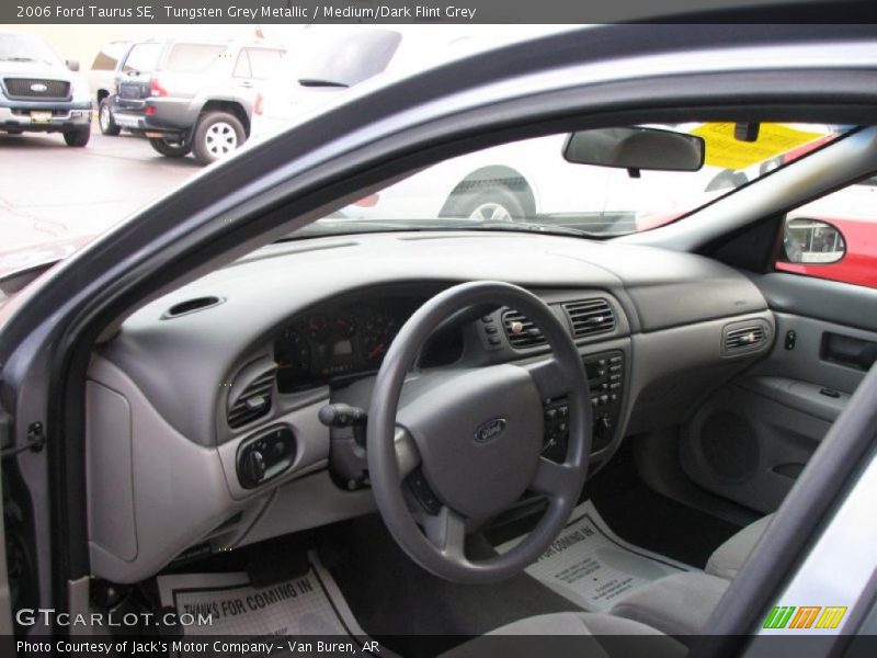 Tungsten Grey Metallic / Medium/Dark Flint Grey 2006 Ford Taurus SE