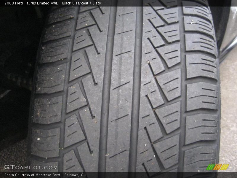 Black Clearcoat / Black 2008 Ford Taurus Limited AWD