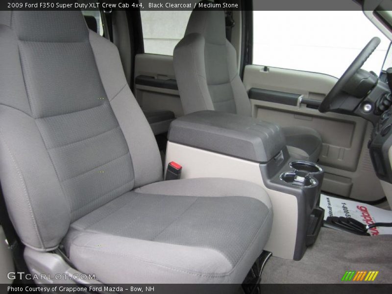  2009 F350 Super Duty XLT Crew Cab 4x4 Medium Stone Interior