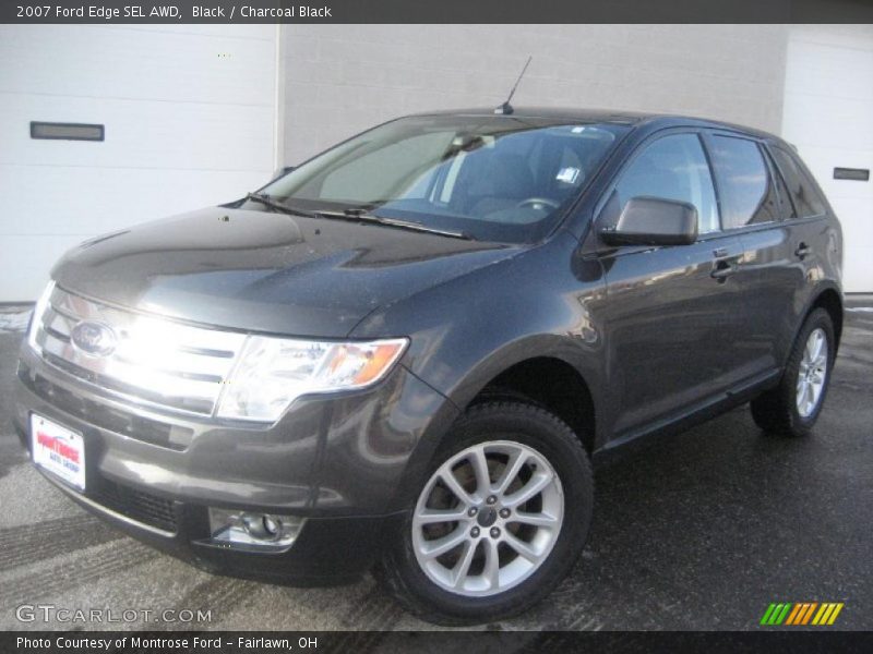 Black / Charcoal Black 2007 Ford Edge SEL AWD