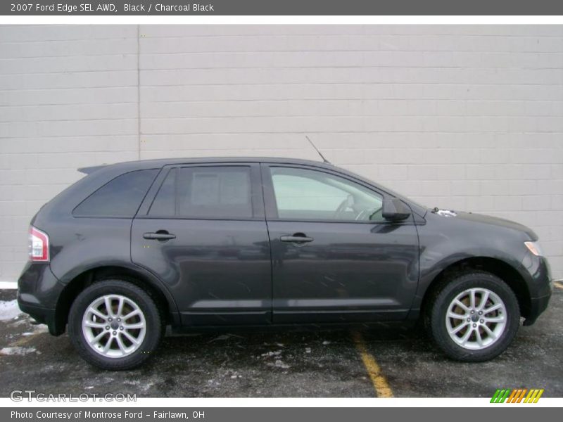 Black / Charcoal Black 2007 Ford Edge SEL AWD