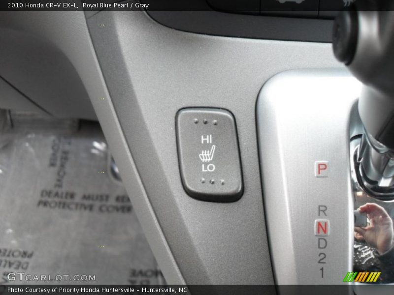Royal Blue Pearl / Gray 2010 Honda CR-V EX-L