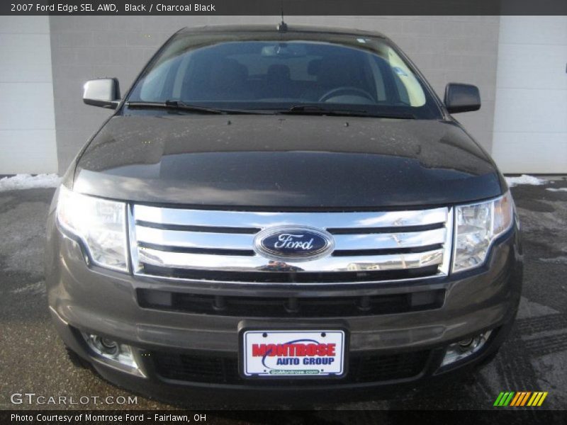 Black / Charcoal Black 2007 Ford Edge SEL AWD