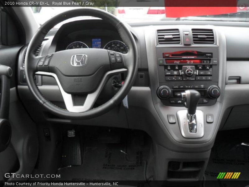 Royal Blue Pearl / Gray 2010 Honda CR-V EX-L