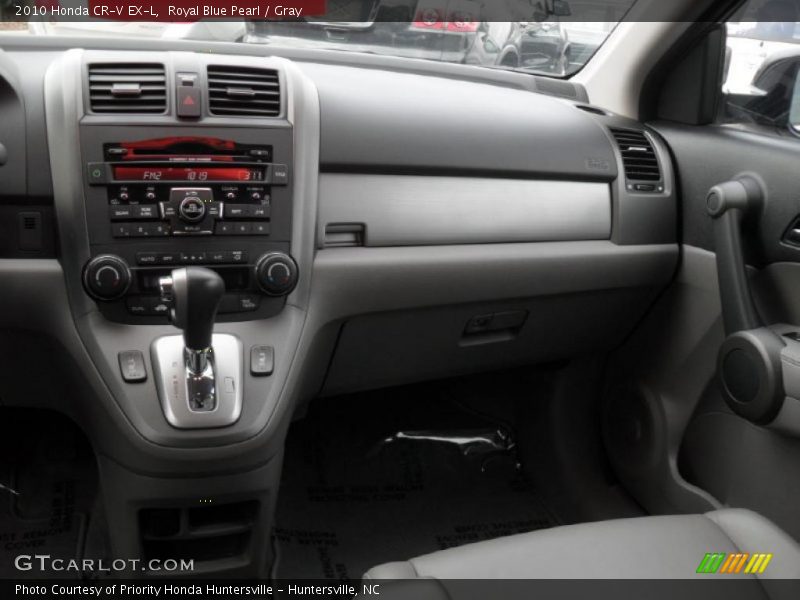 Royal Blue Pearl / Gray 2010 Honda CR-V EX-L