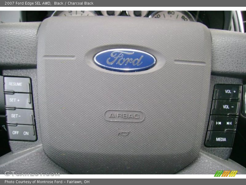 Black / Charcoal Black 2007 Ford Edge SEL AWD
