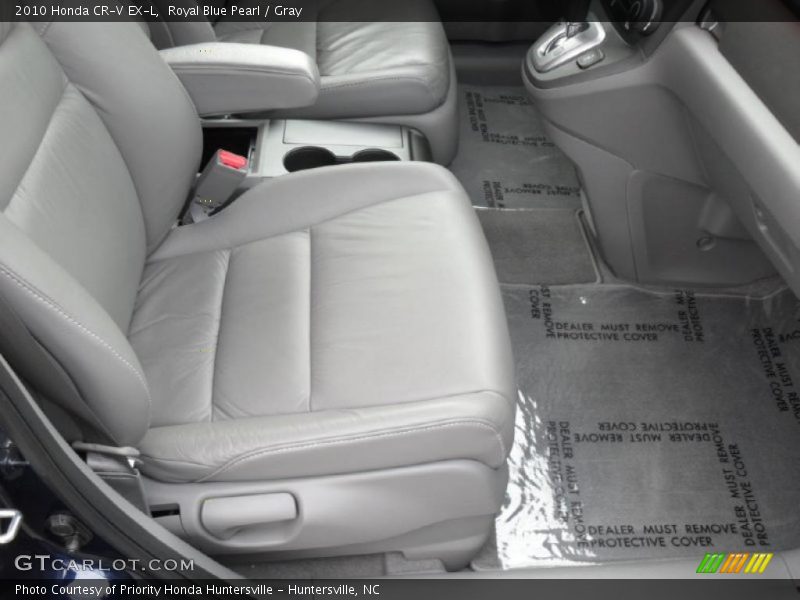 Royal Blue Pearl / Gray 2010 Honda CR-V EX-L
