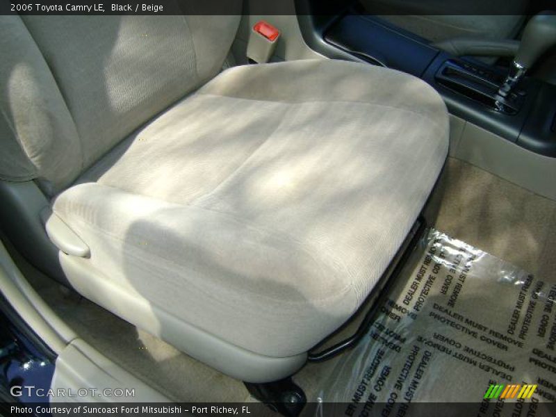 Black / Beige 2006 Toyota Camry LE