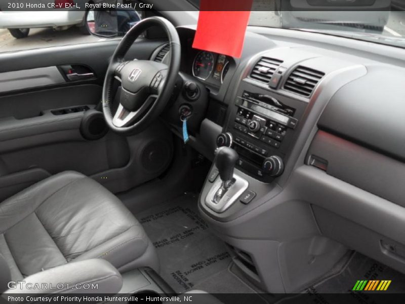 Royal Blue Pearl / Gray 2010 Honda CR-V EX-L