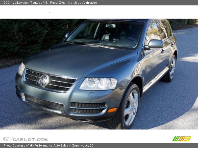 Reed Green Metallic / Anthracite 2004 Volkswagen Touareg V8