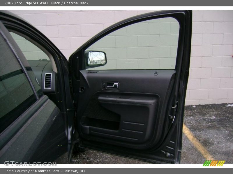 Black / Charcoal Black 2007 Ford Edge SEL AWD