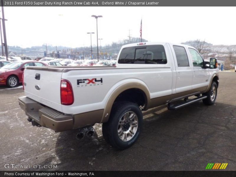 Oxford White / Chaparral Leather 2011 Ford F350 Super Duty King Ranch Crew Cab 4x4