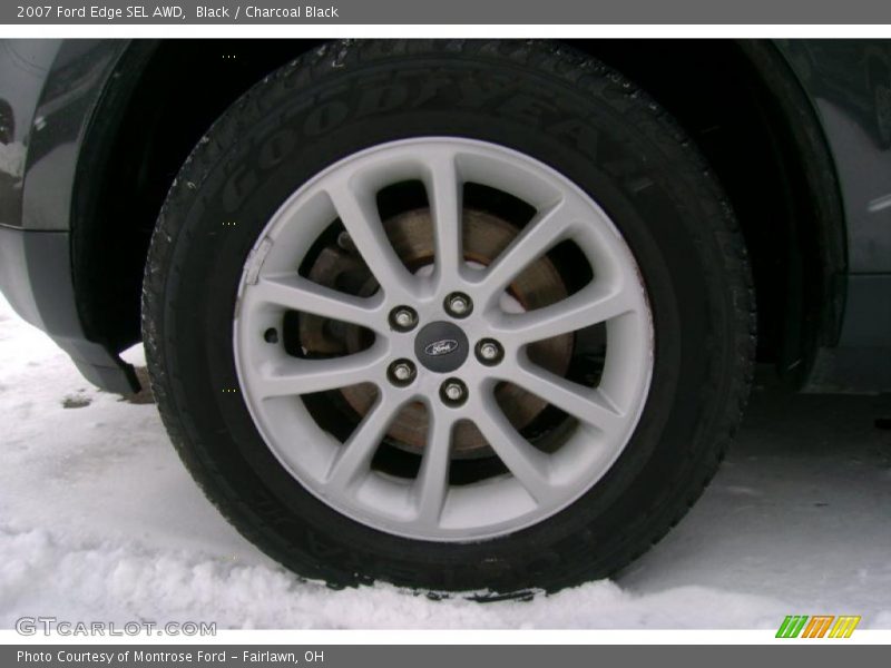 Black / Charcoal Black 2007 Ford Edge SEL AWD