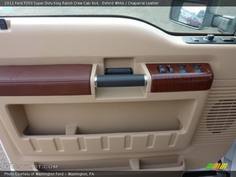 Oxford White / Chaparral Leather 2011 Ford F350 Super Duty King Ranch Crew Cab 4x4