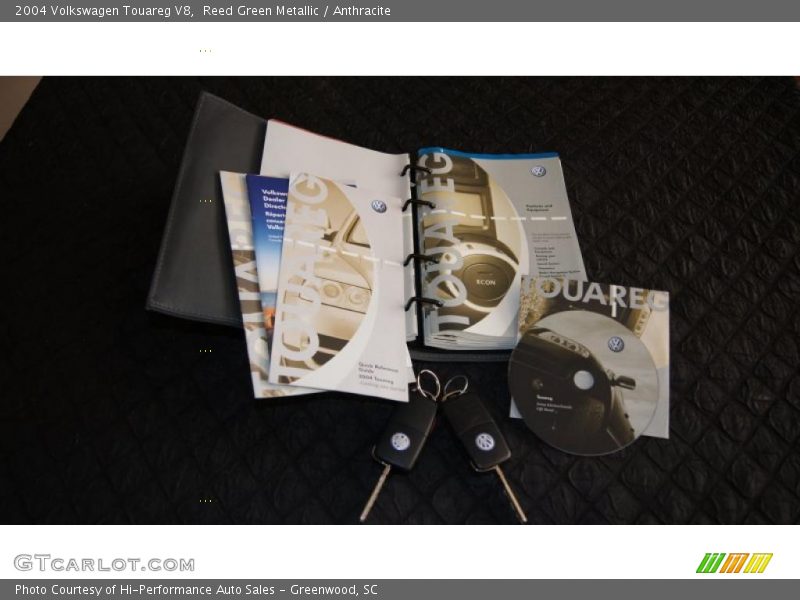 Reed Green Metallic / Anthracite 2004 Volkswagen Touareg V8