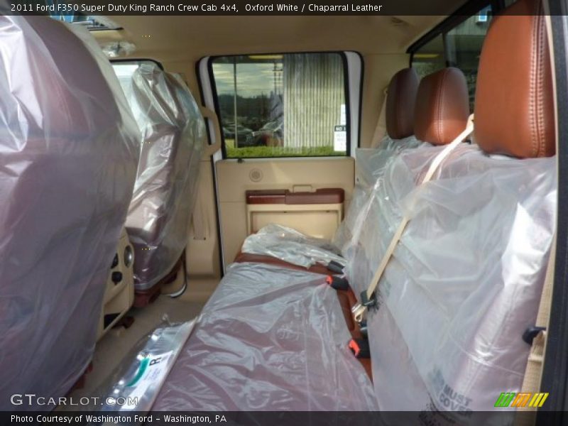 Oxford White / Chaparral Leather 2011 Ford F350 Super Duty King Ranch Crew Cab 4x4