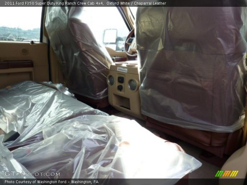Oxford White / Chaparral Leather 2011 Ford F350 Super Duty King Ranch Crew Cab 4x4
