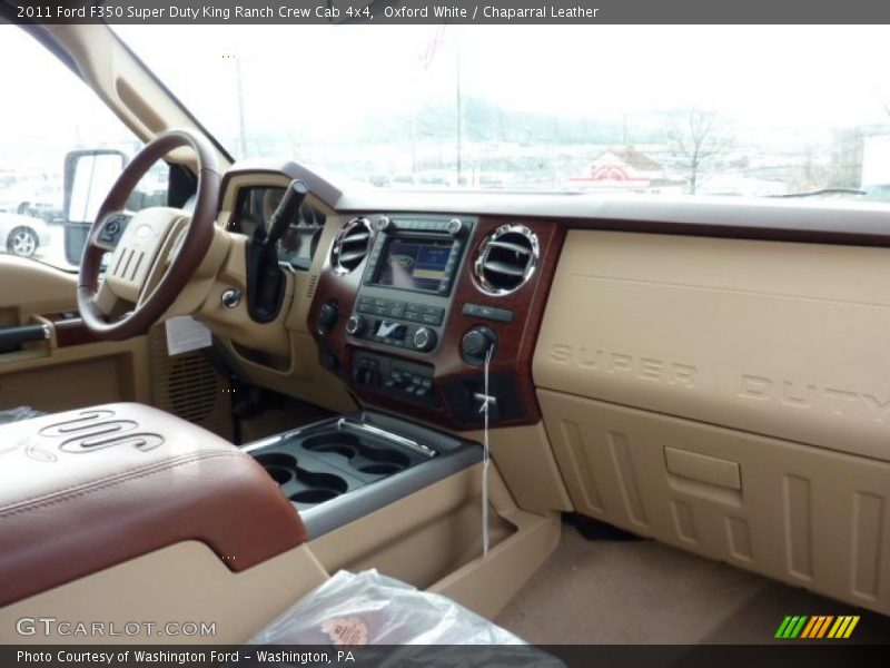 Oxford White / Chaparral Leather 2011 Ford F350 Super Duty King Ranch Crew Cab 4x4