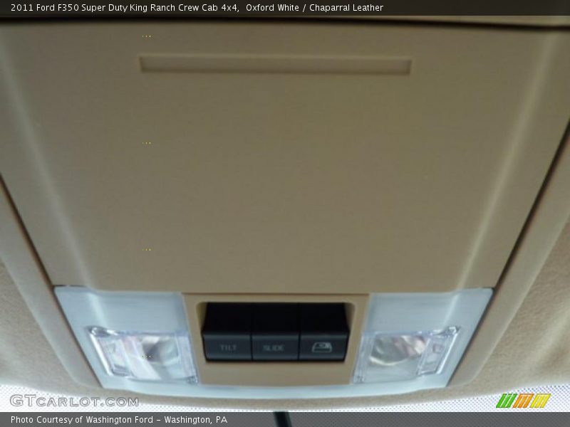 Oxford White / Chaparral Leather 2011 Ford F350 Super Duty King Ranch Crew Cab 4x4