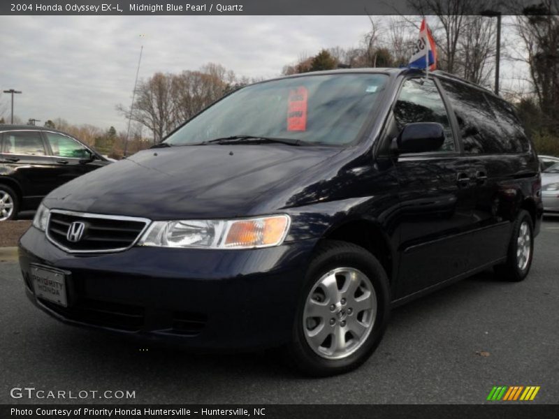 Midnight Blue Pearl / Quartz 2004 Honda Odyssey EX-L