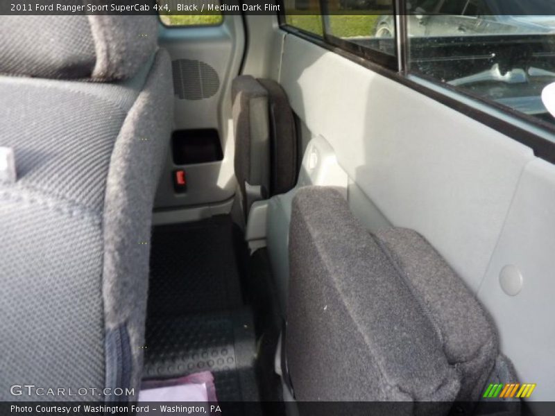 Black / Medium Dark Flint 2011 Ford Ranger Sport SuperCab 4x4