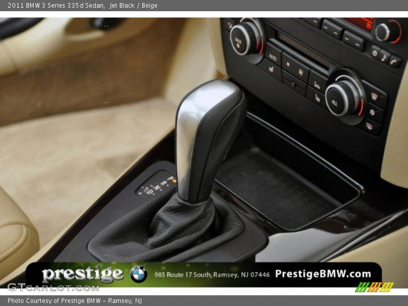 Jet Black / Beige 2011 BMW 3 Series 335d Sedan